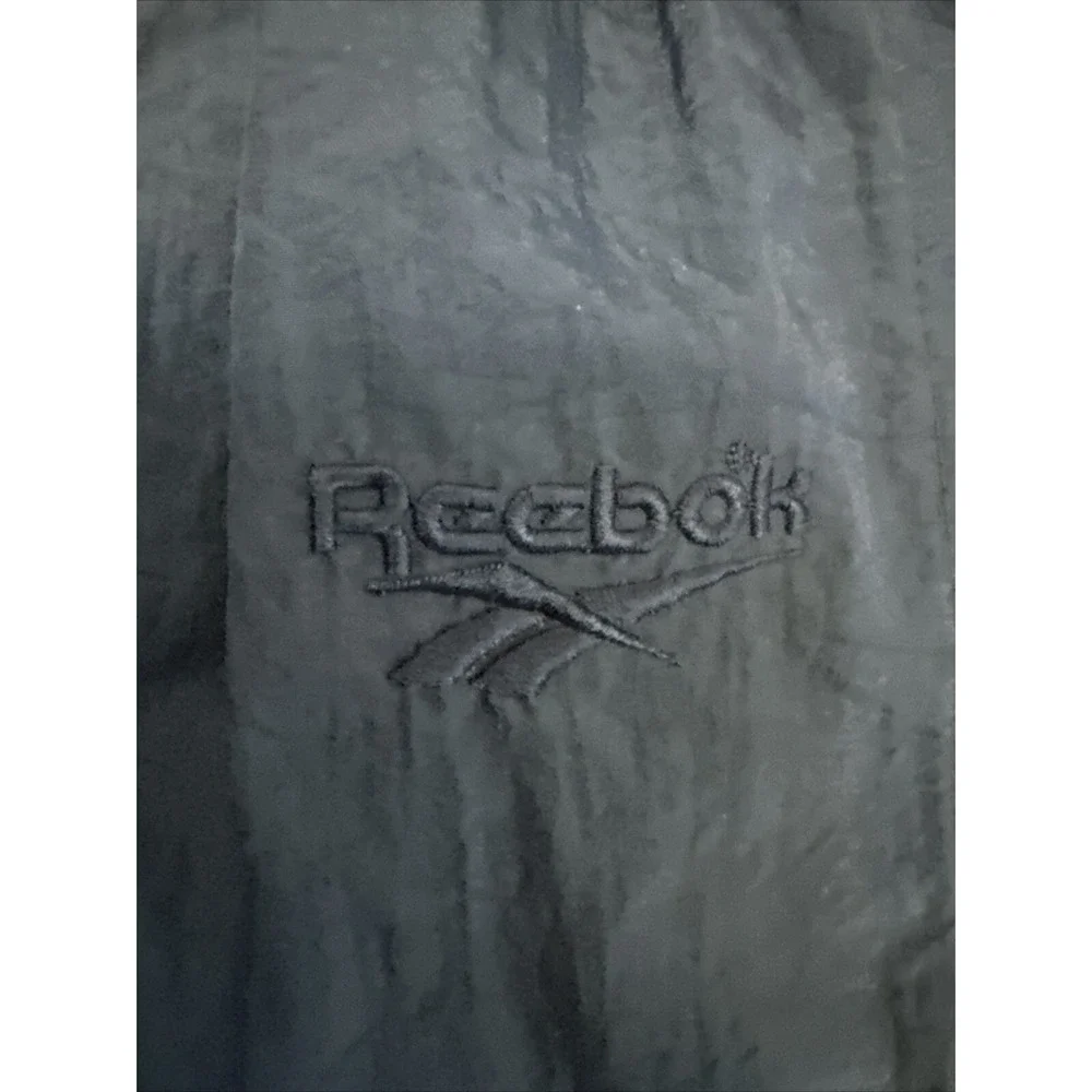 Vintage Reebok Pants Mens Medium Blue Windbreaker Track Soccer 90s Deadstock
